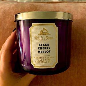 Bath& Body Works 3 wick candle Black Cherry Merlot